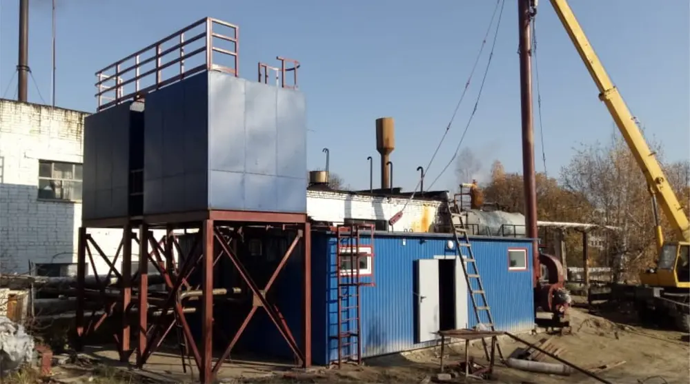 Блочно-модульная котельная БМК-2,0 Гкал